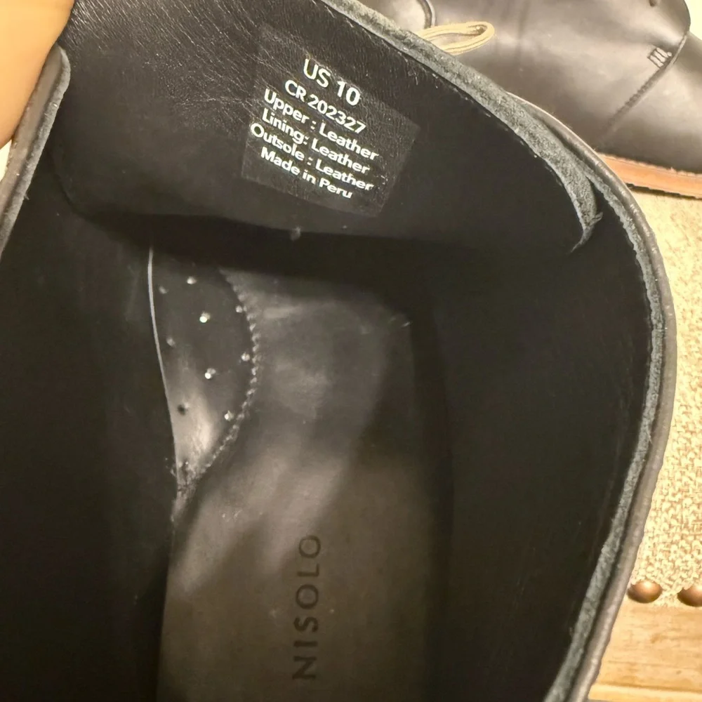 NISOLO EVERYDAY CHUKKA BOOT BLACK